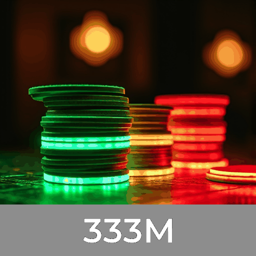 333M: Slots Gigantes, Jogos de Mesa Estratégicos e Mais